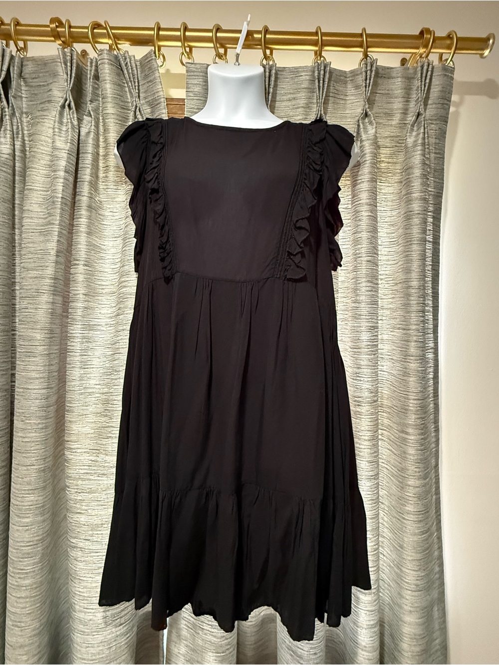Zadig and Voltaire Ruffle Sleeve Dress